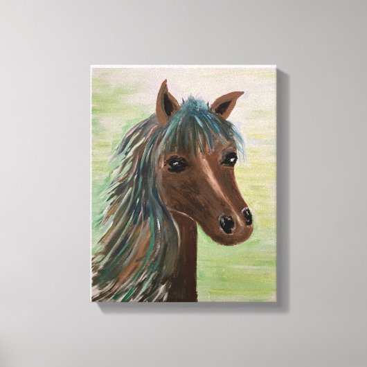 Kentucky Horse Canvas Afdruk (Voorkant)