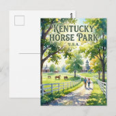 Kentucky Horse Park VS Briefkaart (Voorkant / Achterkant)
