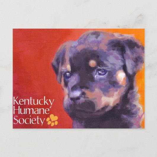 Kentucky Humane Society Briefkaart (Voorkant)