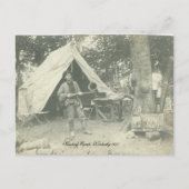 Kentucky Hunting Camp 1908 Briefkaart (Voorkant)
