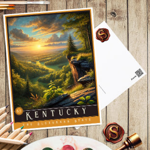 Kentucky   hyperrealistisch Briefkaart