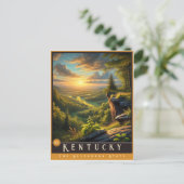 Kentucky | hyperrealistisch Briefkaart (Staand voorkant)