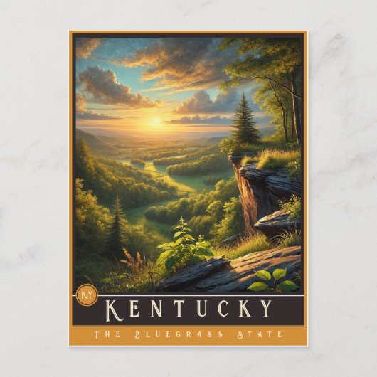 Kentucky | hyperrealistisch Briefkaart (Voorkant)