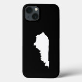 Kentucky in wit en zwart Case-Mate iPhone case (Achterkant)