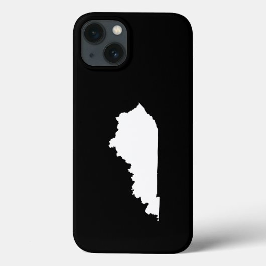 Kentucky in wit en zwart Case-Mate iPhone case (Achterkant)