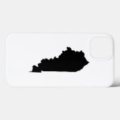 Kentucky in zwart en wit Case-Mate iPhone case (Achterkant (horizontaal))