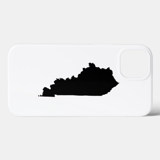 Kentucky in zwart-wit Case-Mate iPhone case (Achterkant (horizontaal))