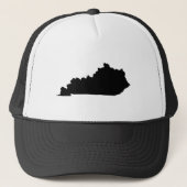 Kentucky in zwart-wit trucker pet (Voorkant)