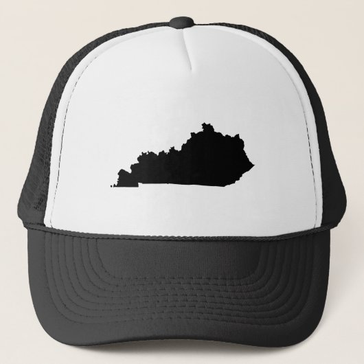 Kentucky in zwart-wit trucker pet (Voorkant)