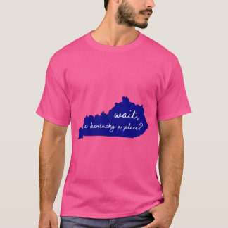 kentucky is een echte plek t-shirt