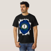 Kentucky Jersey Gift voor Kentuckian, KY Home Stat T-shirt (Voorkant volledig)