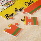 Kentucky Kaart Briefkaart Legpuzzel (Zijkant)