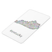 Kentucky-kaart Magneet (Linkerzijde)
