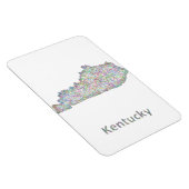 Kentucky-kaart Magneet (Rechterzijde)