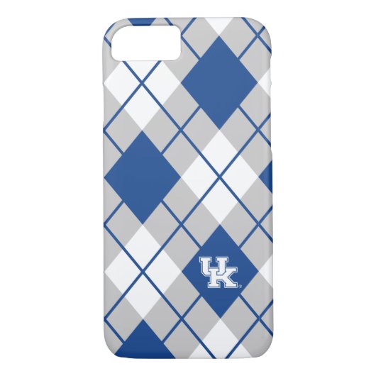 Kentucky | Kentucky Argyle Pattern Case-Mate iPhone Case (Achterkant)