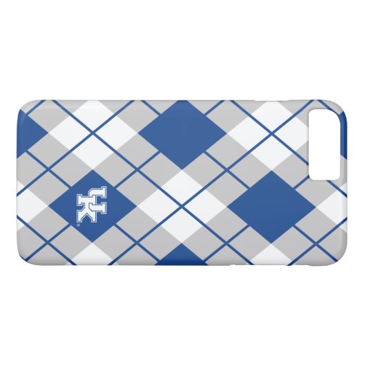 Kentucky | Kentucky Argyle Pattern Case-Mate iPhone Case (Achterkant (Horizontaal))