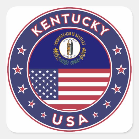 Kentucky, Kentucky phone case, Kentucky sticker (Voorkant)