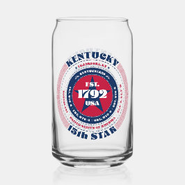 Kentucky Kentucky Typography Drinkware Set Blikvorm Glas