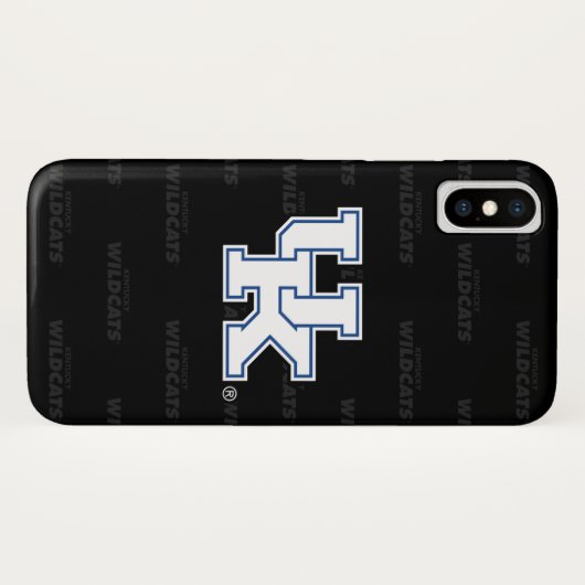 Kentucky | Kentucky Wildcats Pattern Case-Mate iPhone Case (Achterkant (horizontaal))
