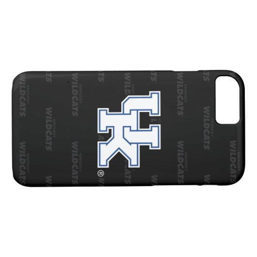 Kentucky | Kentucky Wildcats Pattern Case-Mate iPhone Case (Achterkant (Horizontaal))
