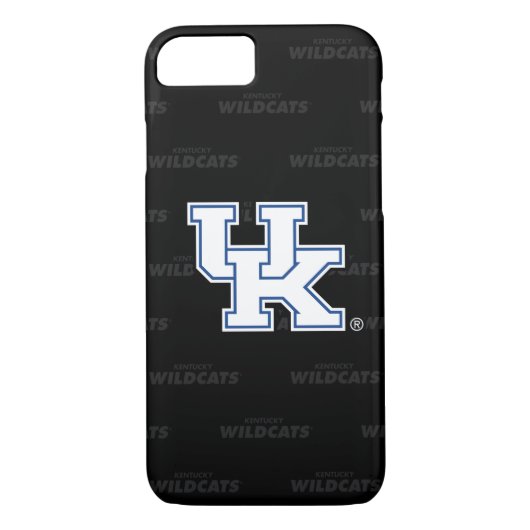 Kentucky | Kentucky Wildcats Pattern Case-Mate iPhone Case (Achterkant)