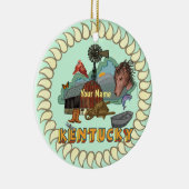 Kentucky Keramisch Ornament (Rechts)