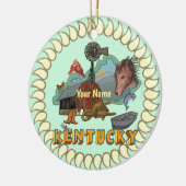 Kentucky Keramisch Ornament (Links)