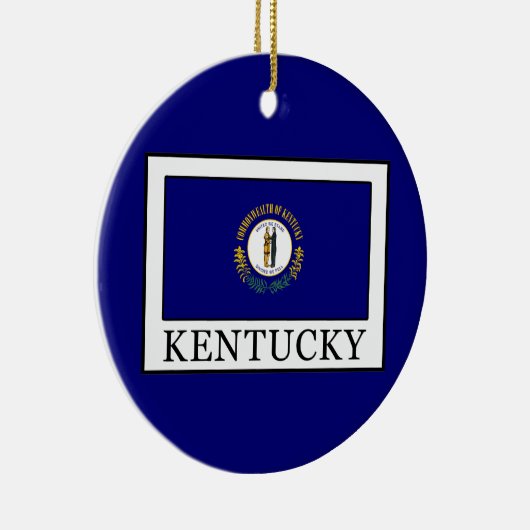 Kentucky Keramisch Ornament (Rechts)