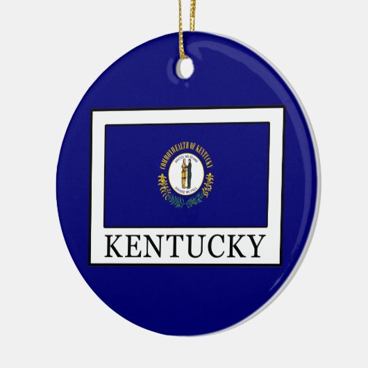 Kentucky Keramisch Ornament (Links)