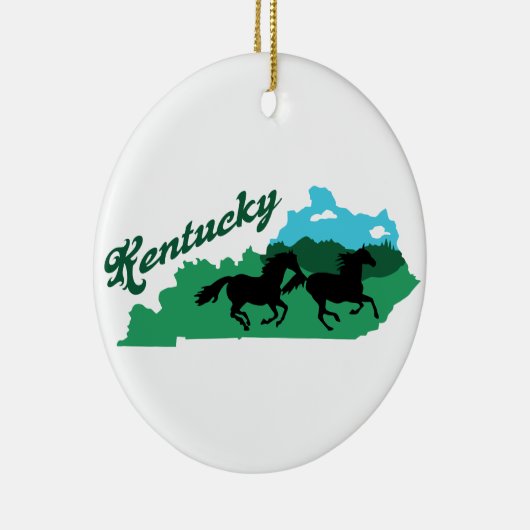 Kentucky Keramisch Ornament (Rechts)