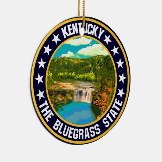 Kentucky Keramisch Ornament (Rechts)