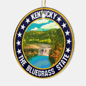 Kentucky Keramisch Ornament (Links)