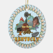 Kentucky Keramisch Ornament (Links)