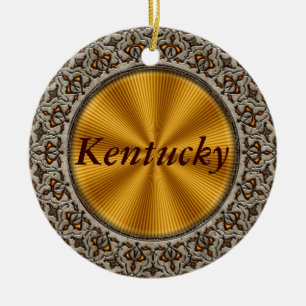 Kentucky Keramisch Ornament