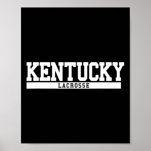 Kentucky Lacrosse 2 Poster (Voorkant)