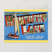 Kentucky Lake Wenskaart