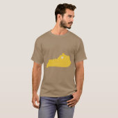 Kentucky Liefde in Geel Oversized T-shirt (Voorkant volledig)