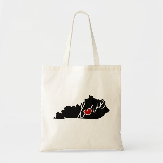 Kentucky Love.  Gifts for KY Lovers Tote Bag (Voorkant)