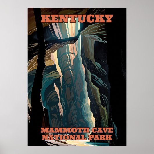 Kentucky Mammoth Cave National Park V02 Poster (Voorkant)