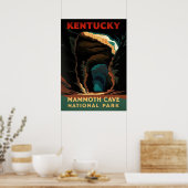 Kentucky Mammoth Cave National Park V03 Poster (Keuken)