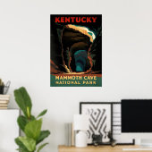 Kentucky Mammoth Cave National Park V03 Poster (Thuiskantoor)