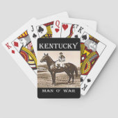 Kentucky Man O' War Pokerkaarten (Achterkant)