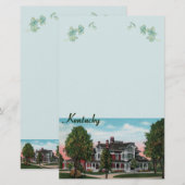 Kentucky Mansion Briefpapier (Voorkant / Achterkant)