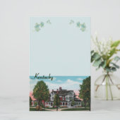 Kentucky Mansion Briefpapier (Staand voorkant)