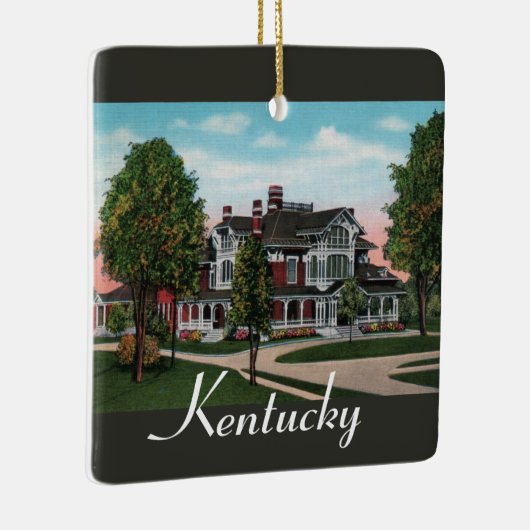 Kentucky Mansion Ornament (Rechts)