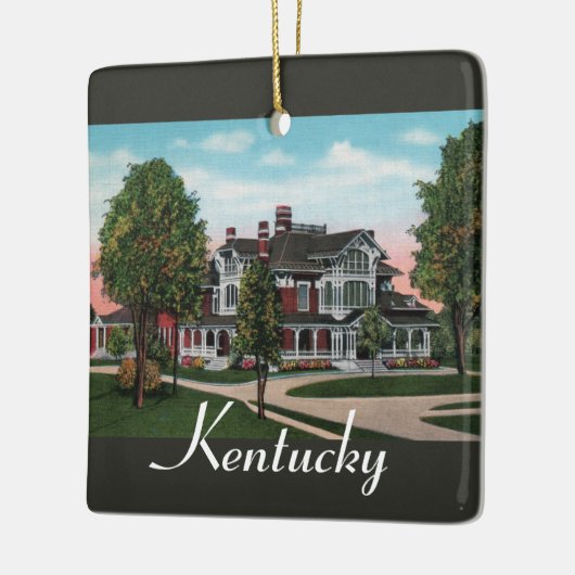 Kentucky Mansion Ornament (Links)