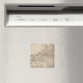 Kentucky Map door Arrowsmith Magneet (Insitu (Vaatwasser))