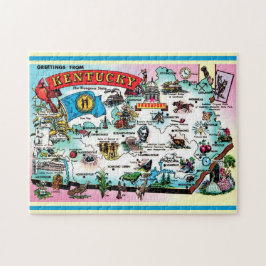Kentucky Map Legpuzzel