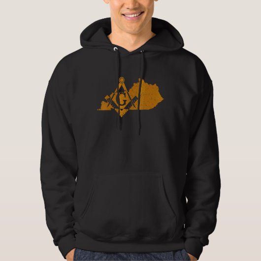 Kentucky Masons Grand Lodge F&am Freemason Vader" Hoodie (Voorkant)
