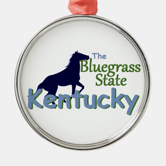 KENTUCKY METALEN ORNAMENT (Voorkant)